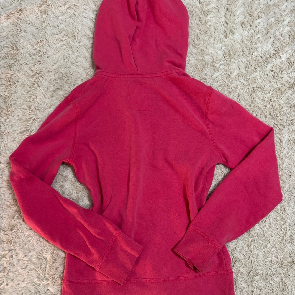 Vintage 2000s Aeropostale pink zip up Jacket with Hood - Picture 6 of 6